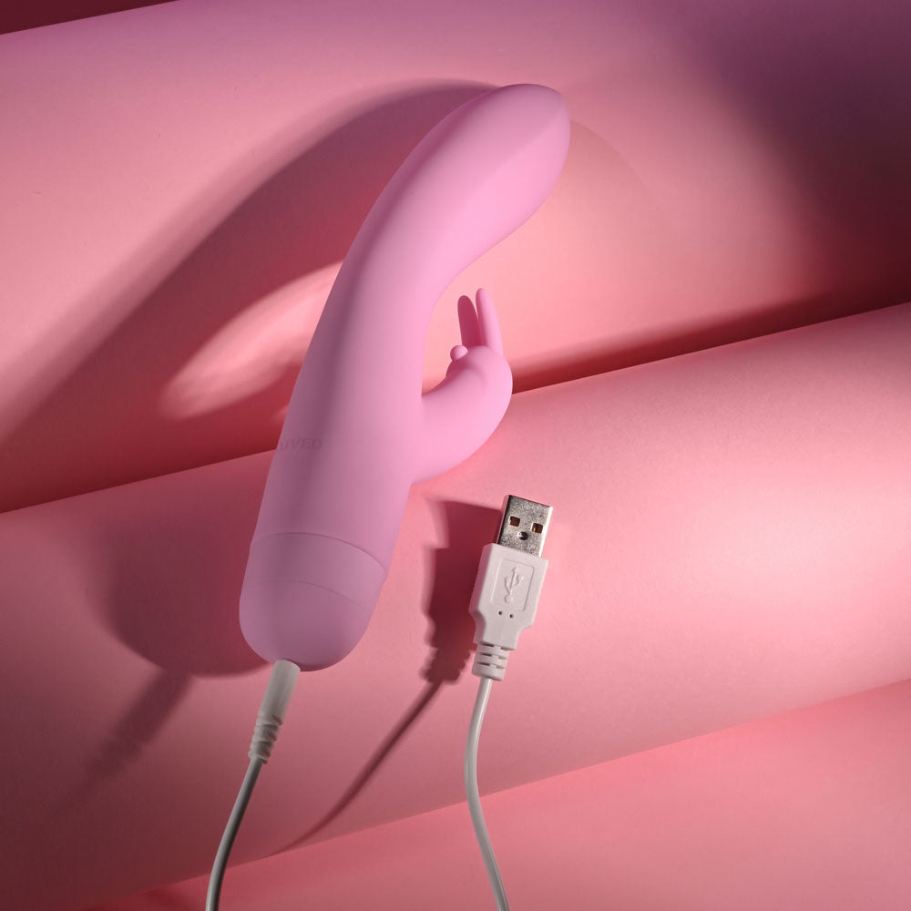 Evolved Cushy Bunny Pink 19.1 Cm Usb Rechargeable Rabbit Vibrator
