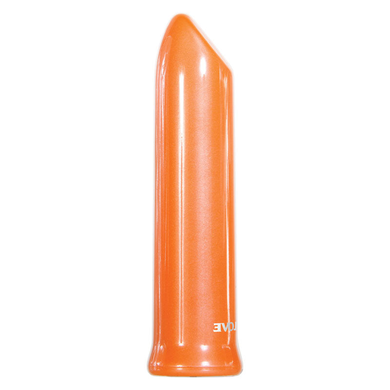 Evolved Lip Service Orange 10 Cm Usb Rechargeable Lipstick Vibrator