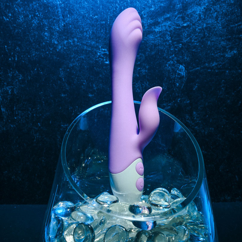 Evolved Pleasing Petal Lilac 19.7 Cm Usb Rechargeable Rabbit Vibrator