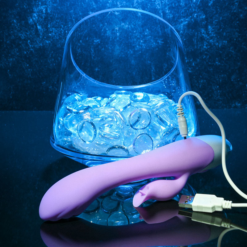 Evolved Pleasing Petal Lilac 19.7 Cm Usb Rechargeable Rabbit Vibrator