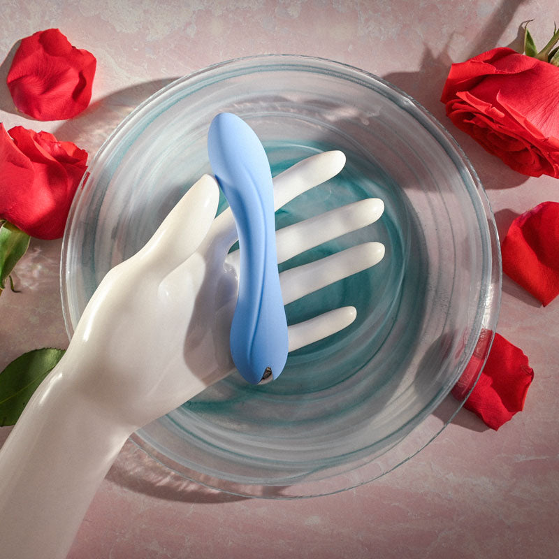 Evolved Blue Crush Blue 12 Cm Usb Rechargeable Mini Vibrator