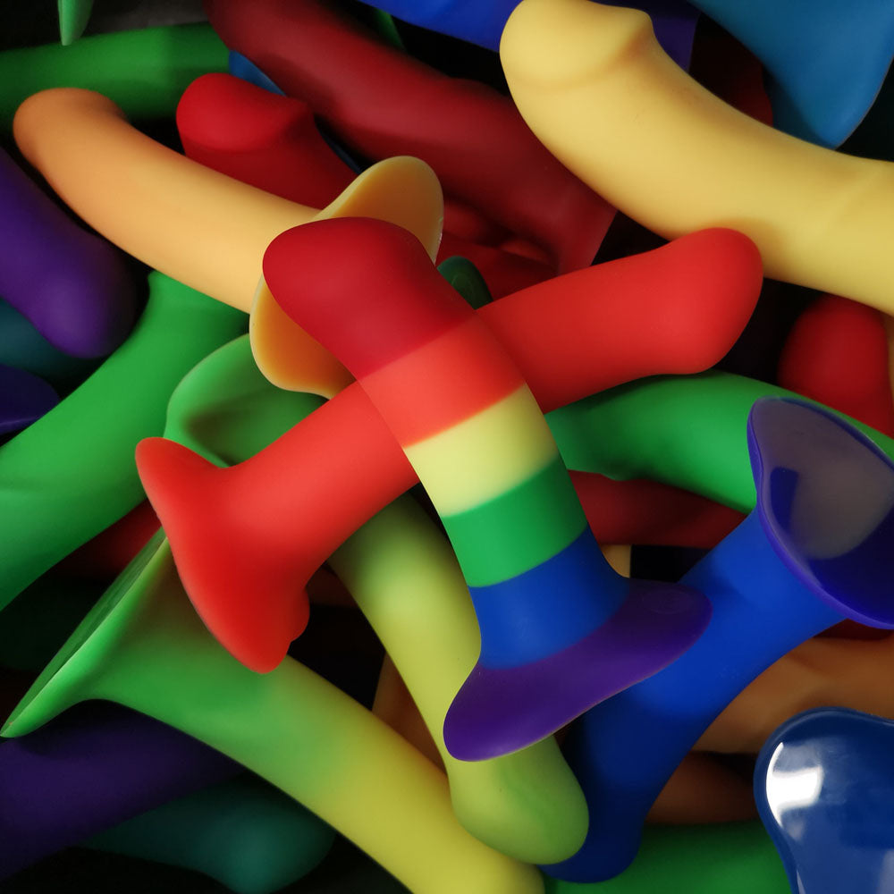 Fun Factory Amor Rainbow Rainbow 14.6 Cm Dildo