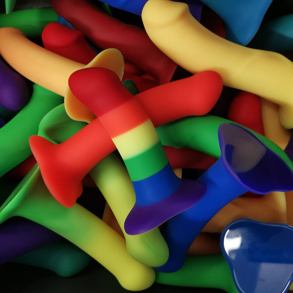 Fun Factory Amor Rainbow Rainbow 14.6 Cm Dildo