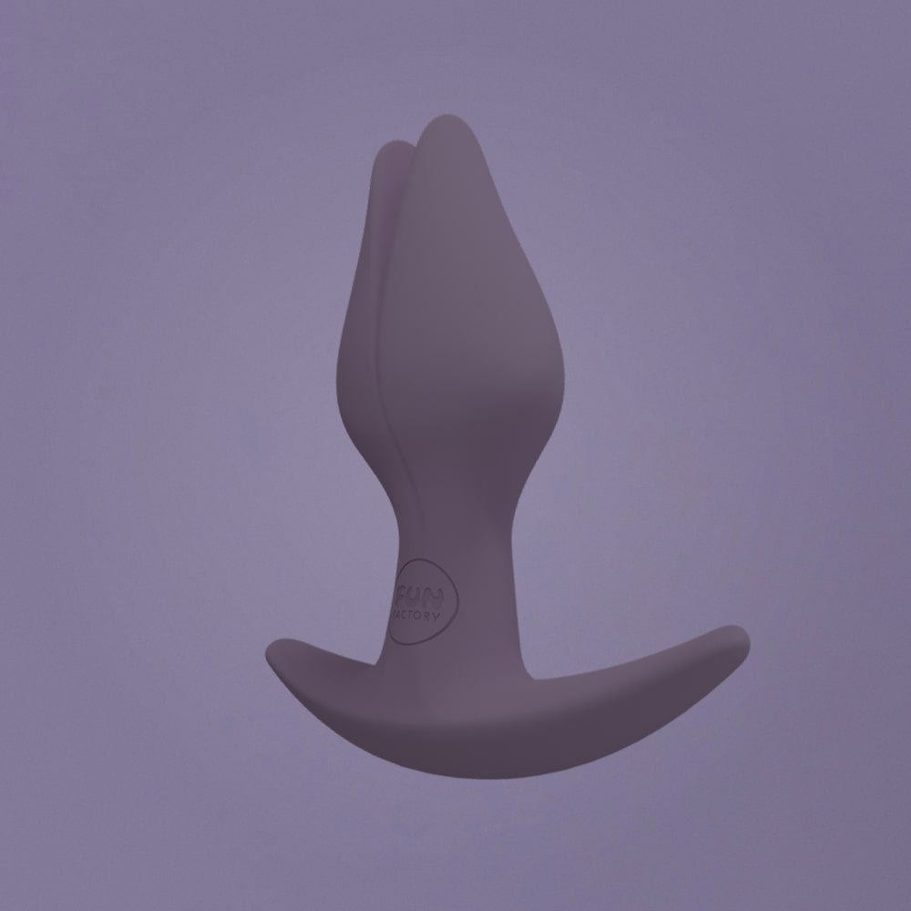 Fun Factory Bootie Fem Dark Taupe Dark Taupe 8.5 Cm Butt Plug For Women