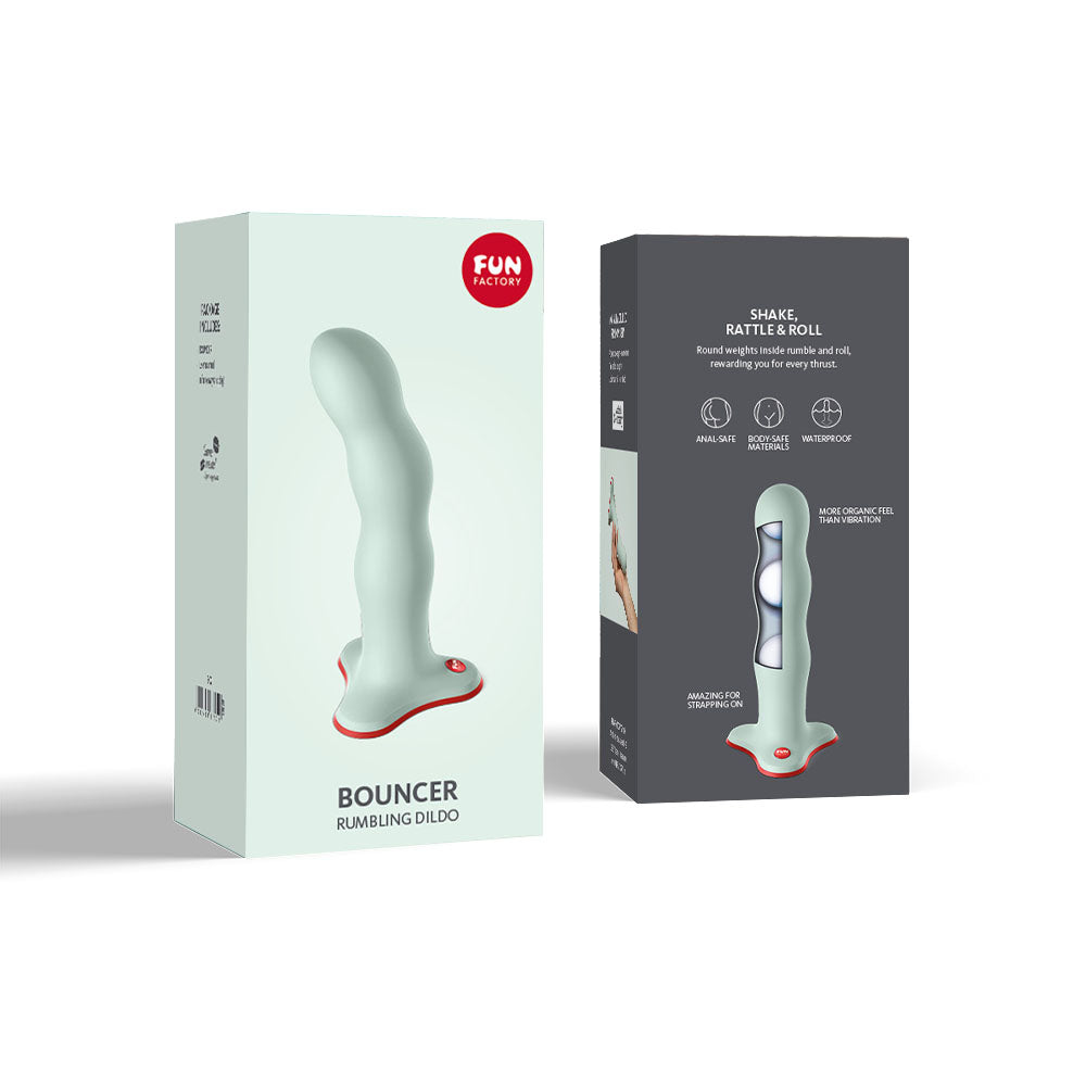Fun Factory Bouncer Sage Green Sage Green 18.5 Cm Dildo