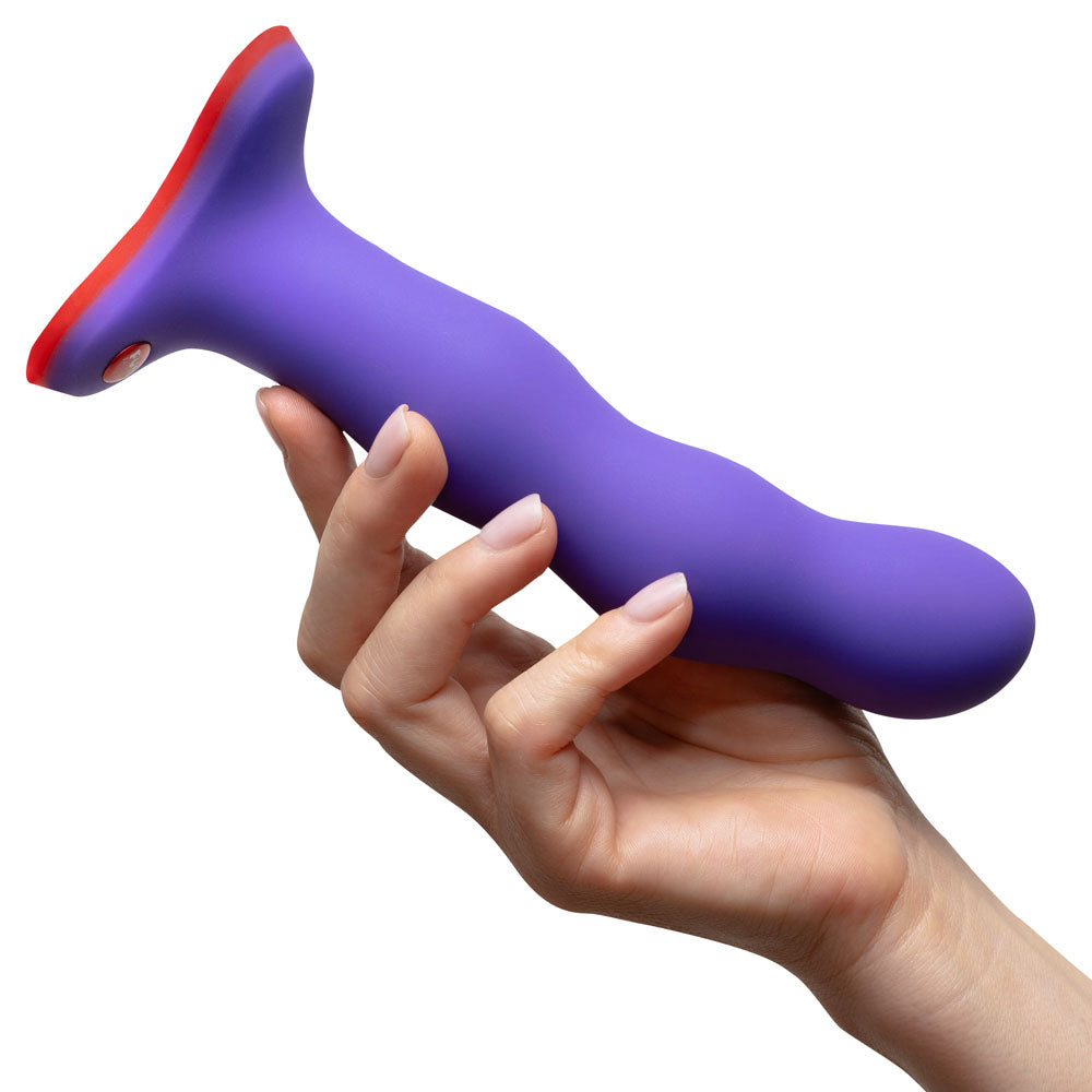 Fun Factory Bouncer Flashy Purple Flashy Purple 18.5 Cm Dildo