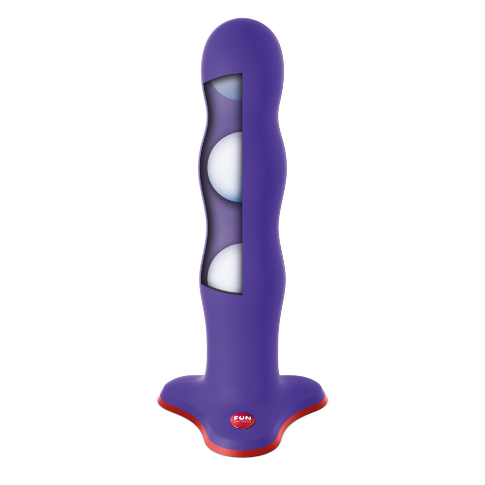 Fun Factory Bouncer Flashy Purple Flashy Purple 18.5 Cm Dildo