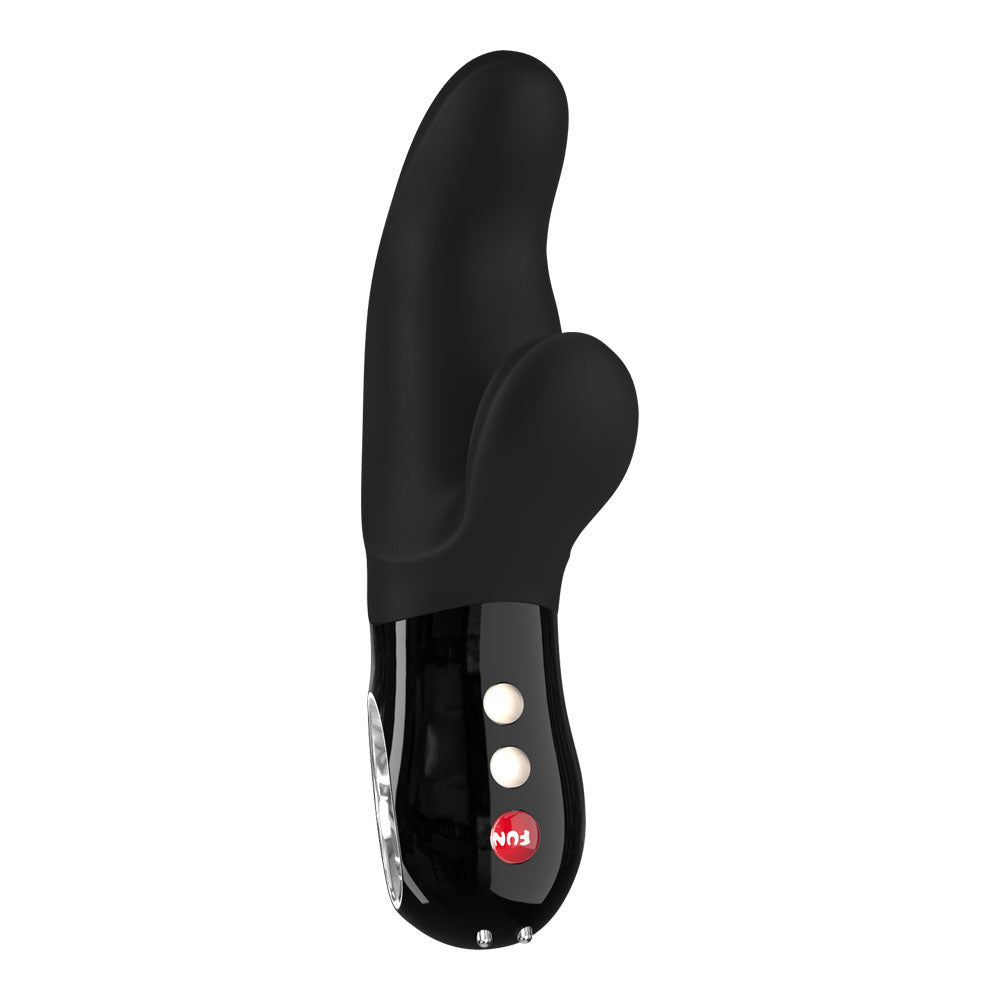 Fun Factory Miss Bi Black Black 17 Cm Usb Rechargeable Rabbit Vibrator