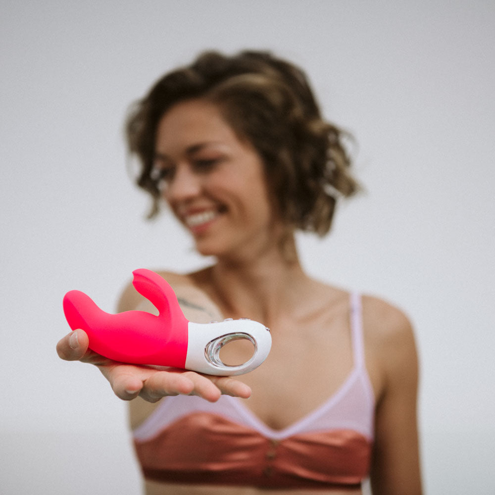 Fun Factory Miss Bi Pink Pink 17 Cm Usb Rechargeable Rabbit Vibrator