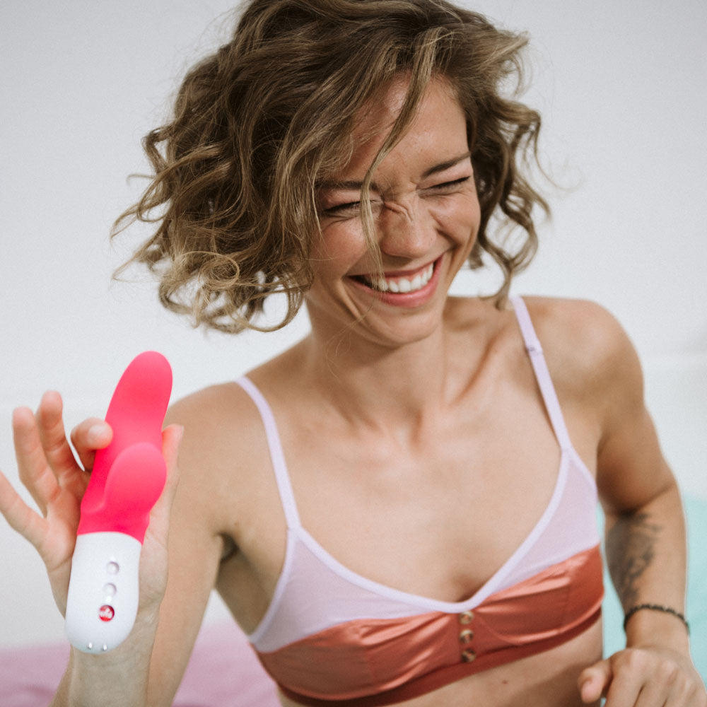 Fun Factory Miss Bi Pink Pink 17 Cm Usb Rechargeable Rabbit Vibrator