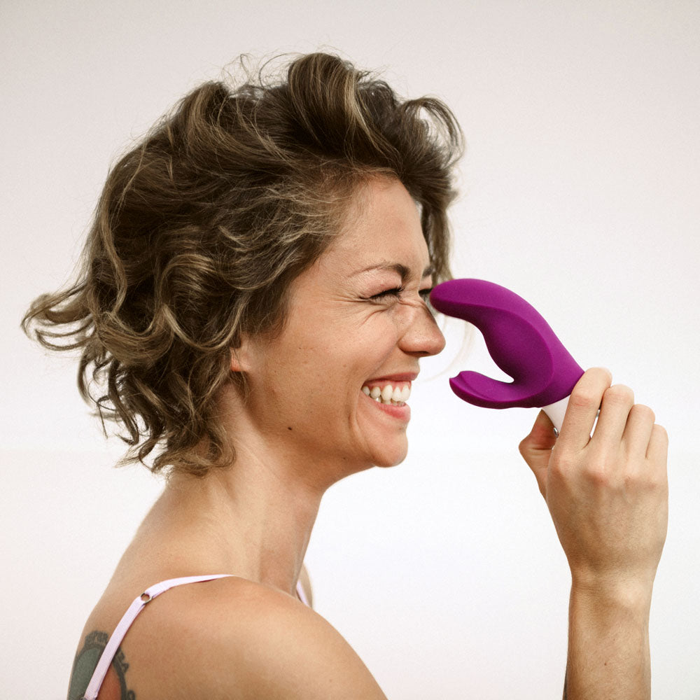 Fun Factory Miss Bi Grape Grape 17 Cm Usb Rechargeable Rabbit Vibrator