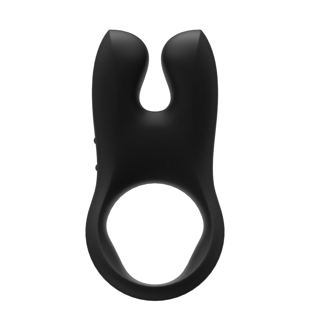 Fun Factory Nos Black Black Usb Rechargeable Vibrating Cock Ring