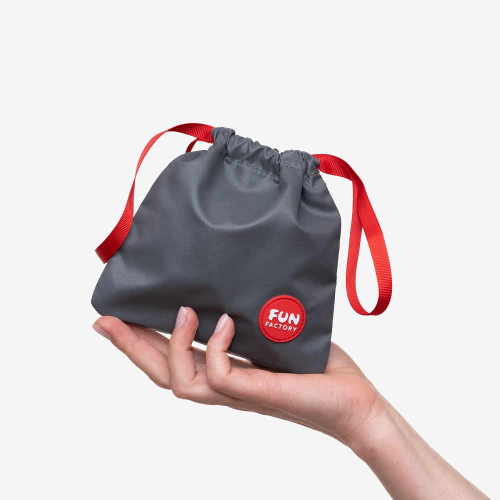 Fun Factory Toybag S Grey Grey Discreet Storage Bag Small