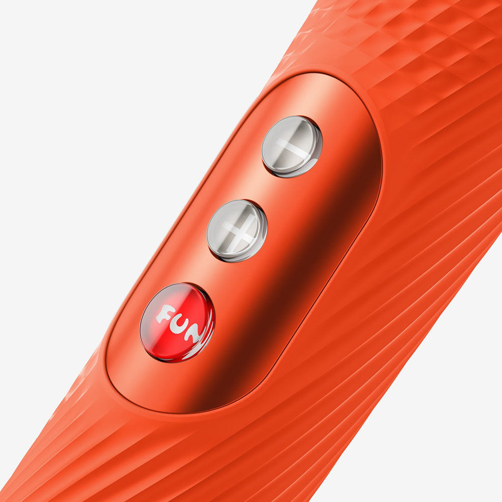 Fun Factory Vim Sunrise Orange Sunset Orange 31.3 Cm Usb Rechargeable Massager Wand