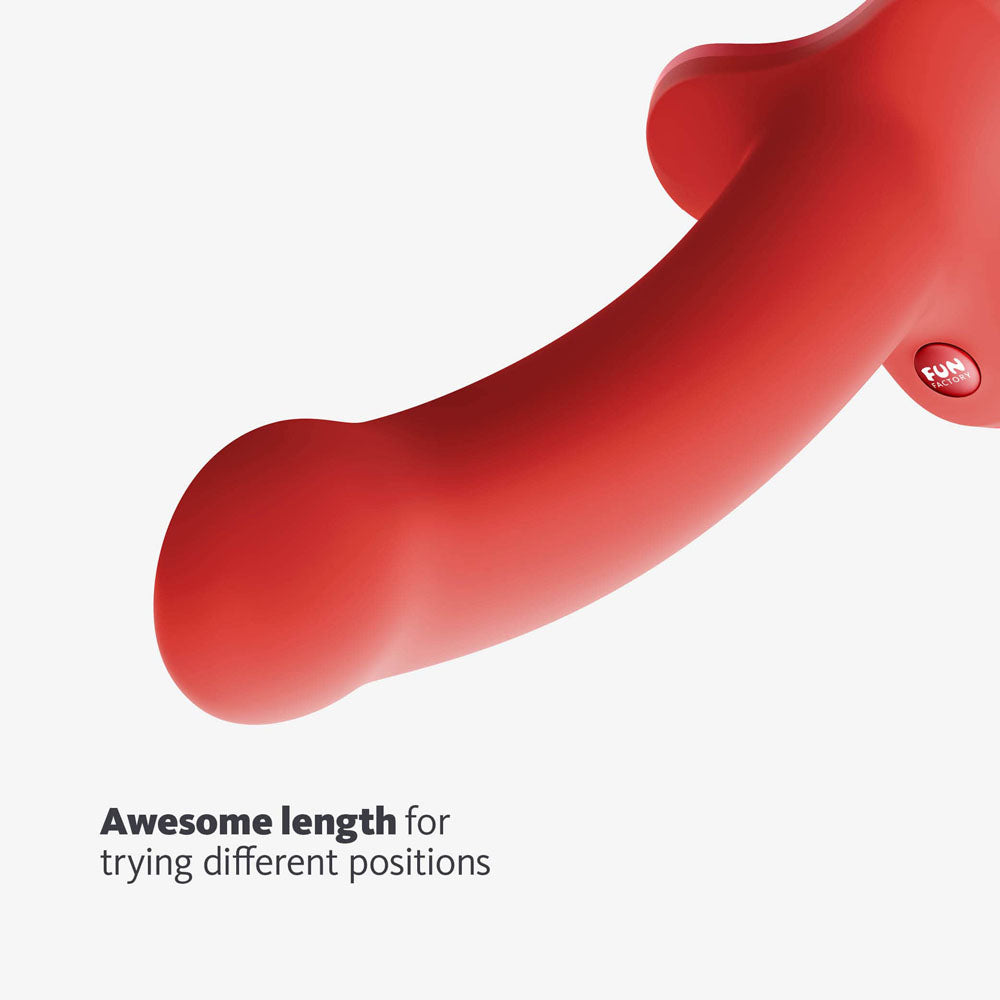Fun Factory Magnum Flashy Coral Coral Orange 18.3 Cm Dildo