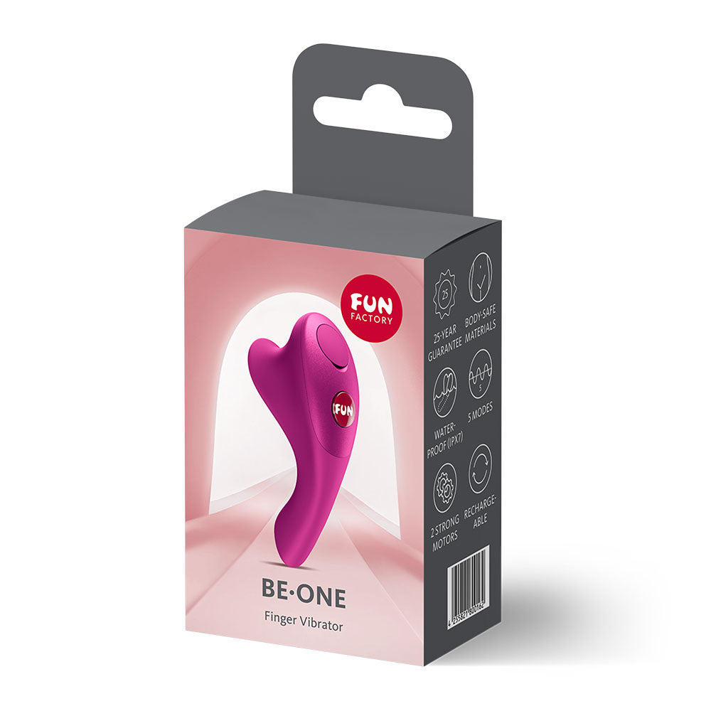 Fun Factory Be One Magenta Magenta Usb C Rechargeable Finger Stimulator