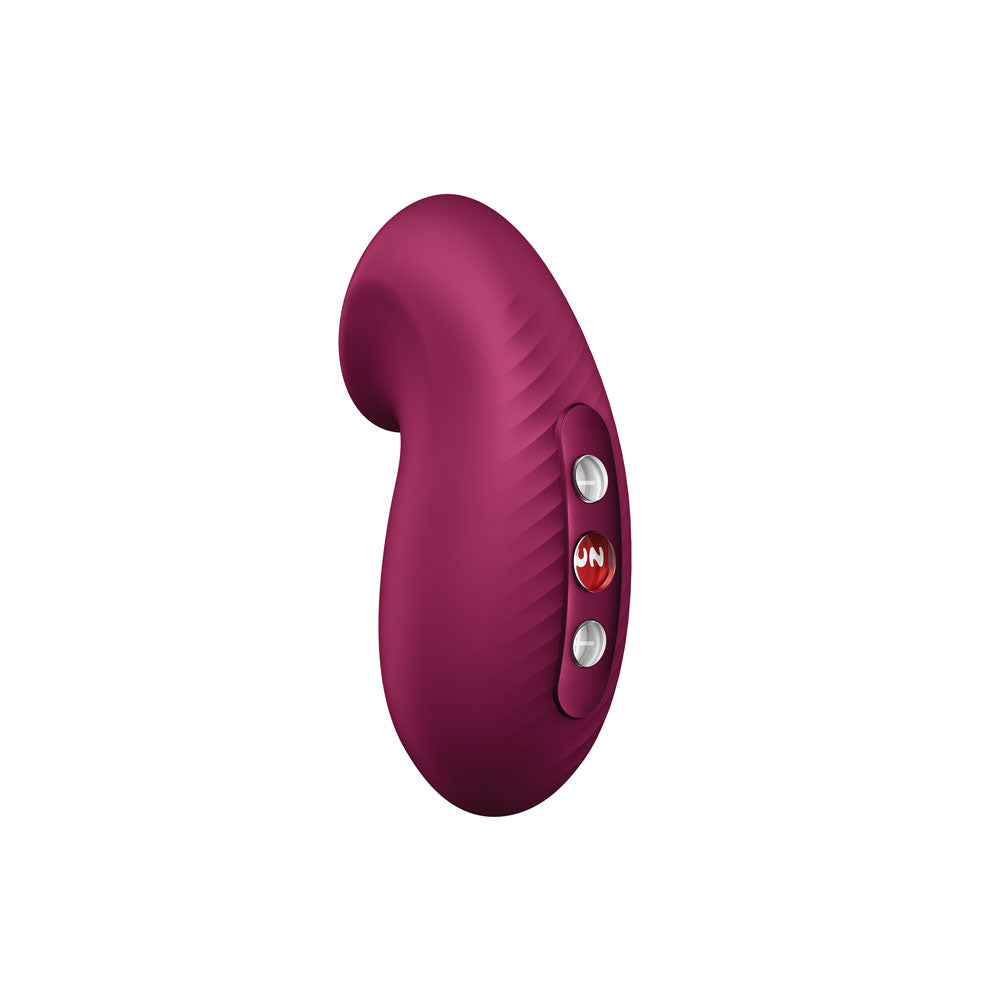 Fun Factory Desire Wine Red Wine Red Usb Rechargeable Air Pulse Stimulator
