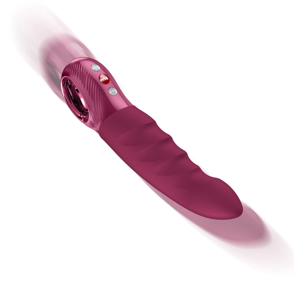 Fun Factory Stronic Deep Wine Red Wine Red 20.8 Cm Usb C Rechargeable Vibrator