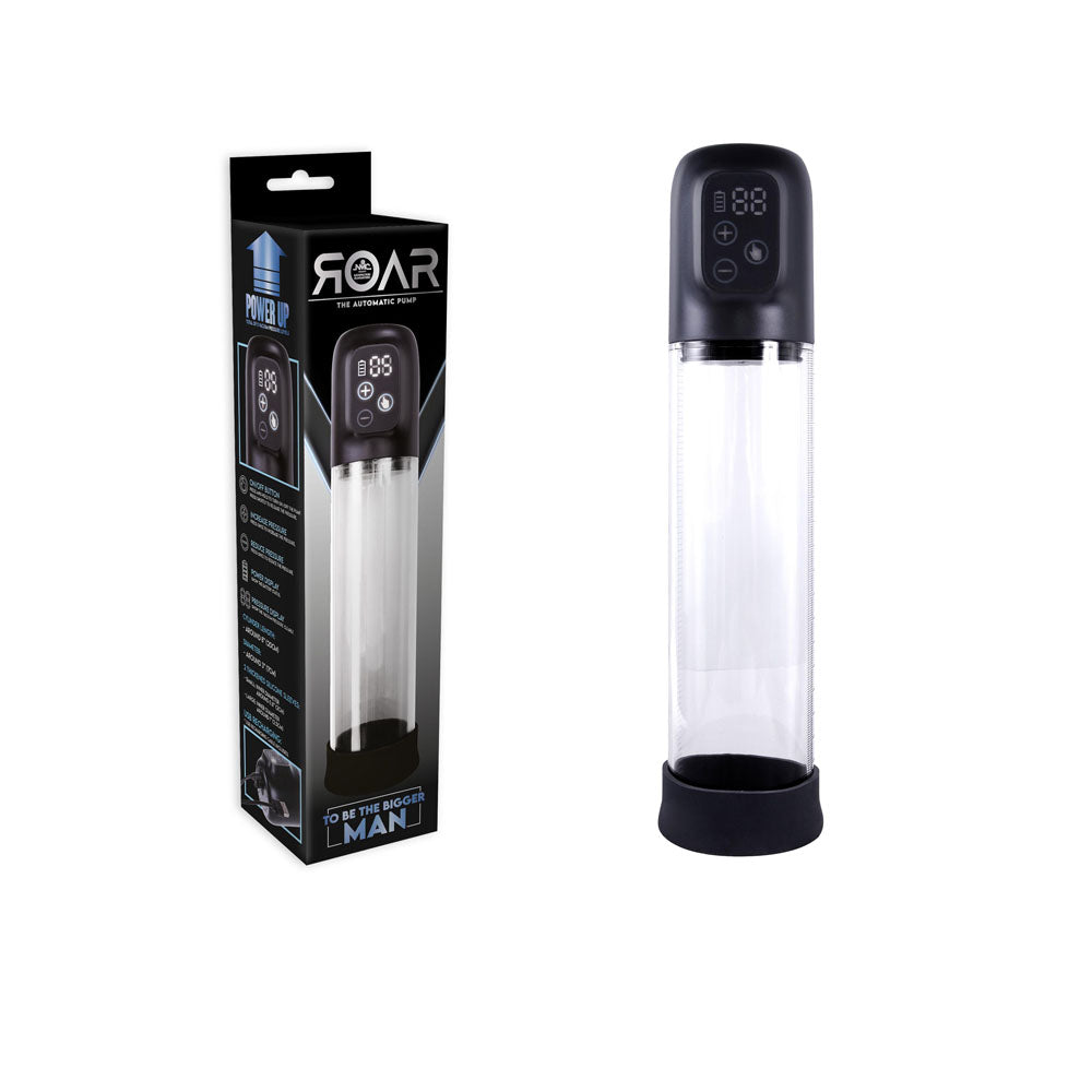 Roar Clear 20 Cm Usb Rechargeable Penis Pump