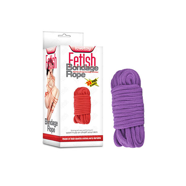 Fetish Bondage Rope Purple 10 M Length