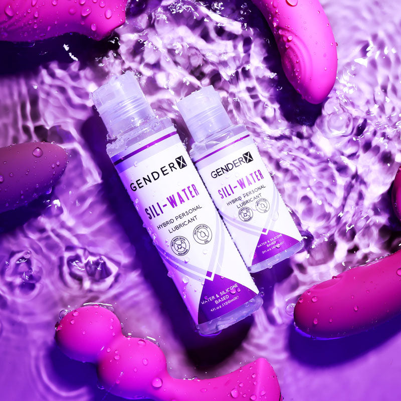 Gender X Sili Water 60 Ml Hybrid Lubricant 60 Ml Bottle
