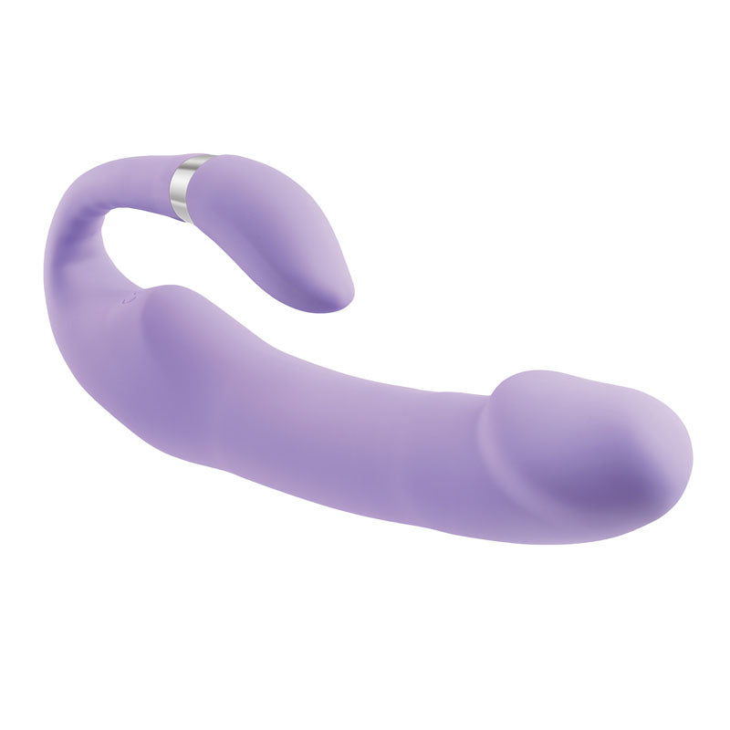 Gender X Orgasmic Orchid Lilac 19 Cm Usb Rechargeable Strapless Strap On