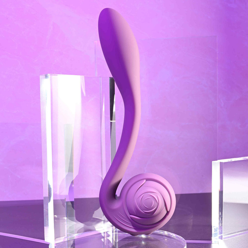 Gender X Poseable You Purple Usb Rechargeable Poseable Vibrator