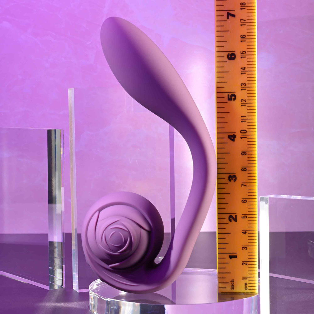 Gender X Poseable You Purple Usb Rechargeable Poseable Vibrator
