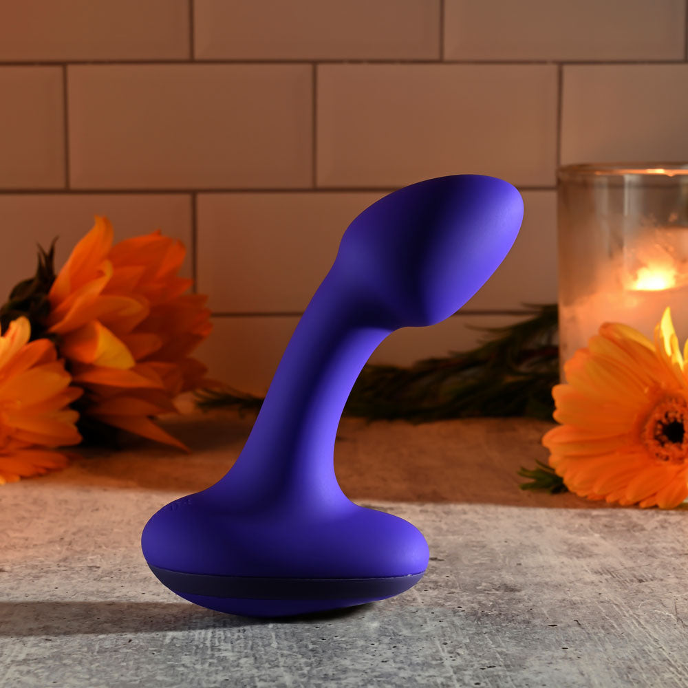 Gender X Anybodys Plug Blue 11.4 Cm Usb Rechargeable Vibrating Butt Plug
