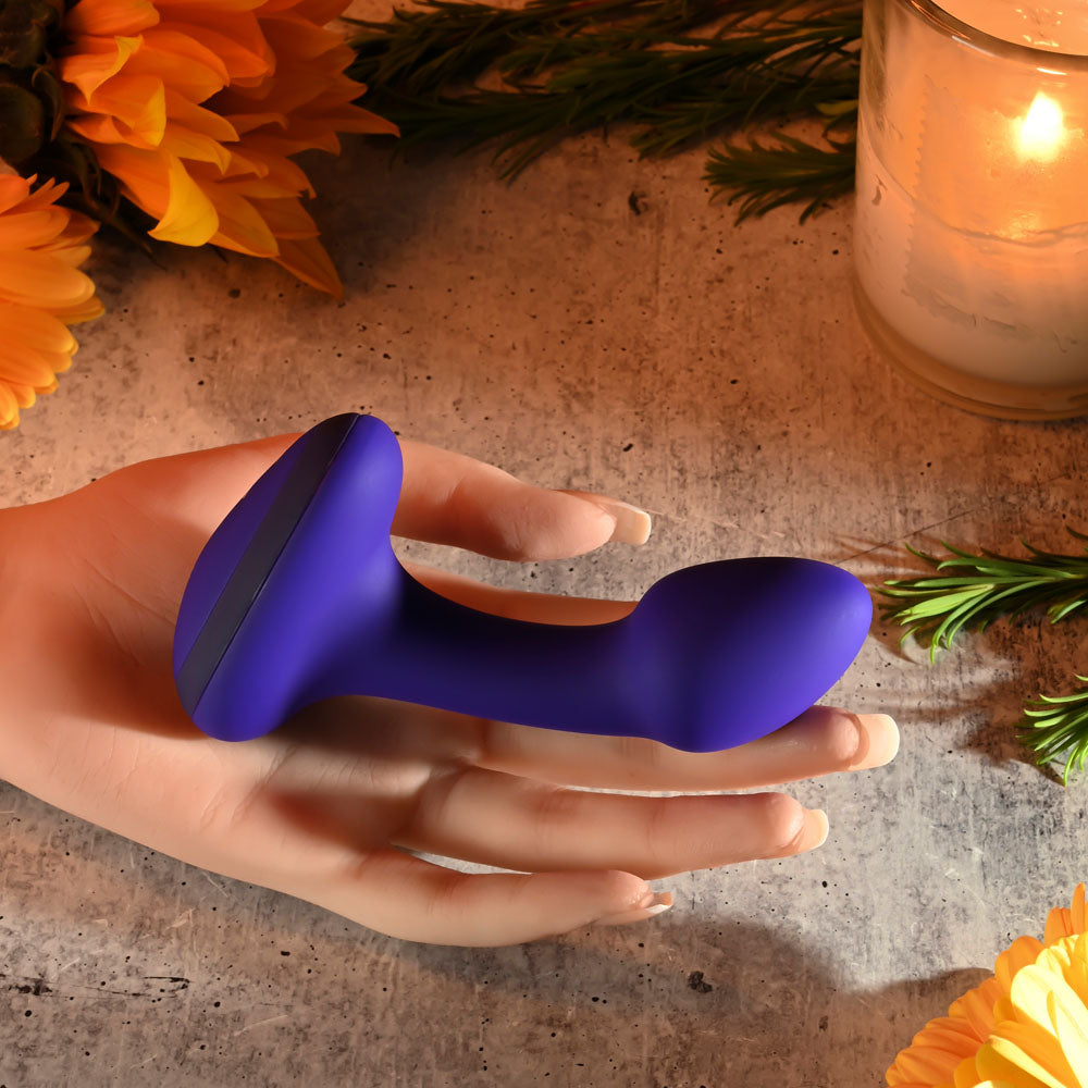 Gender X Anybodys Plug Blue 11.4 Cm Usb Rechargeable Vibrating Butt Plug