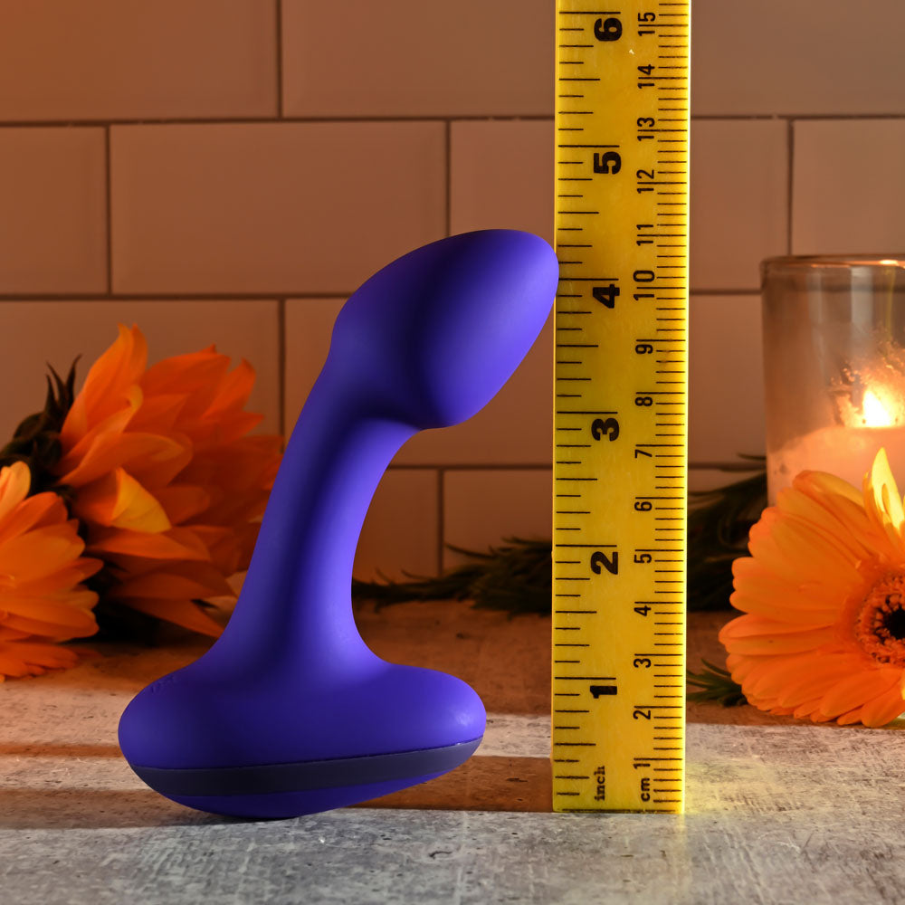 Gender X Anybodys Plug Blue 11.4 Cm Usb Rechargeable Vibrating Butt Plug