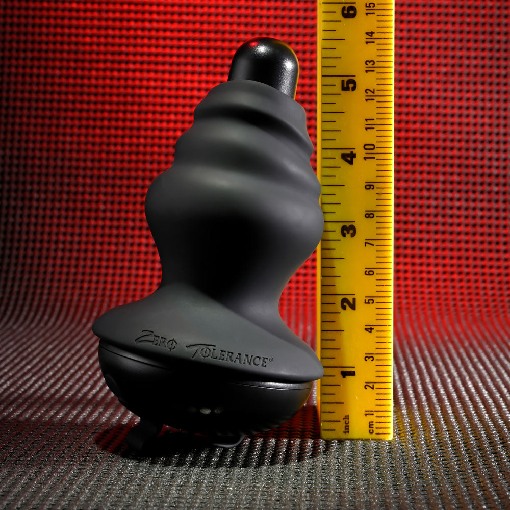Gender X Echo Black 15.3 Cm Usb Rechargeable Butt Plug