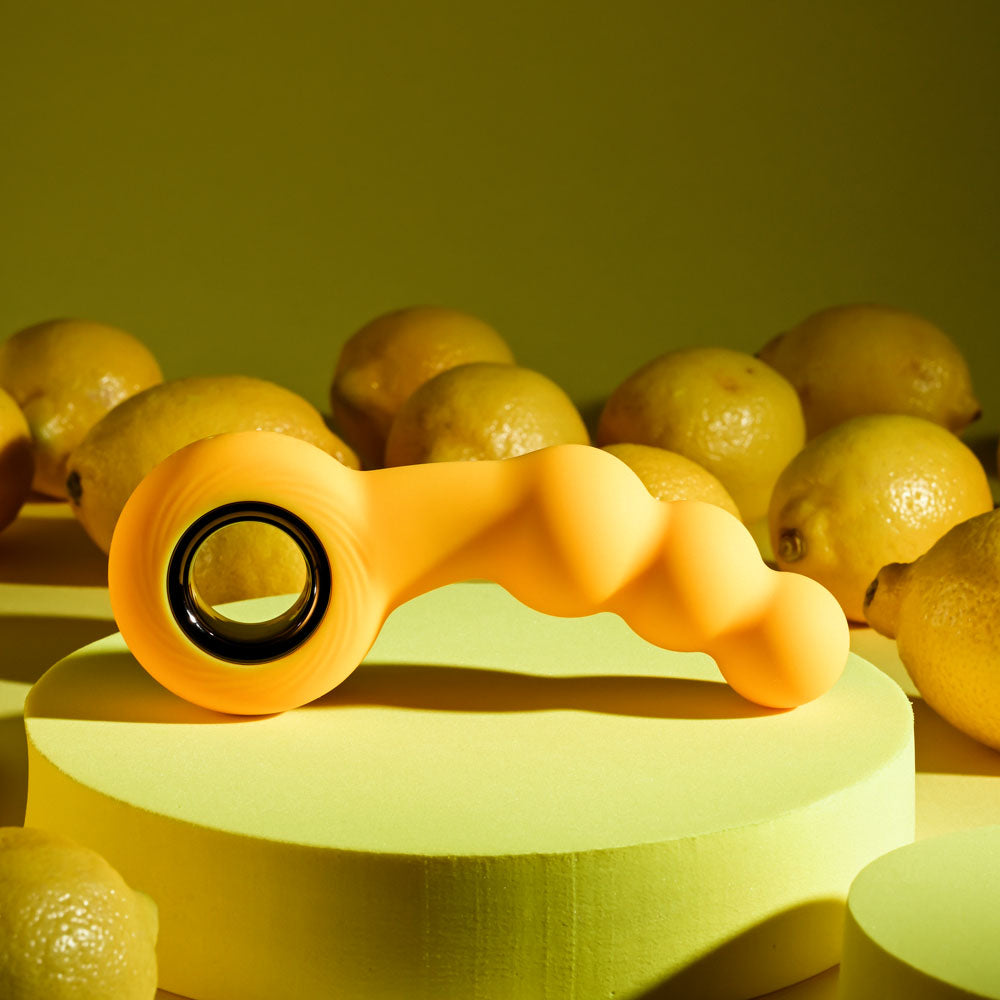 Gender X Bumble Yellow 14.9 Cm Usb Rechargeable Butt Plug
