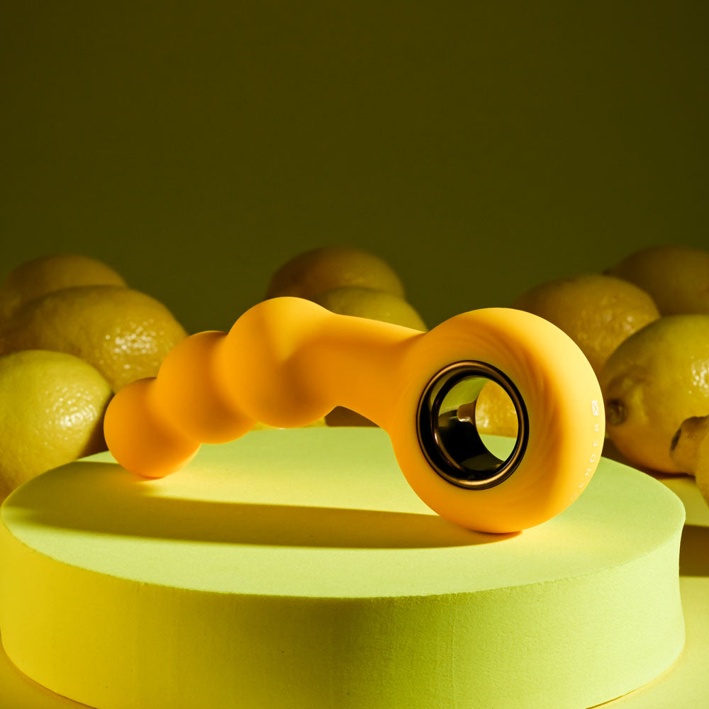 Gender X Bumble Yellow 14.9 Cm Usb Rechargeable Butt Plug