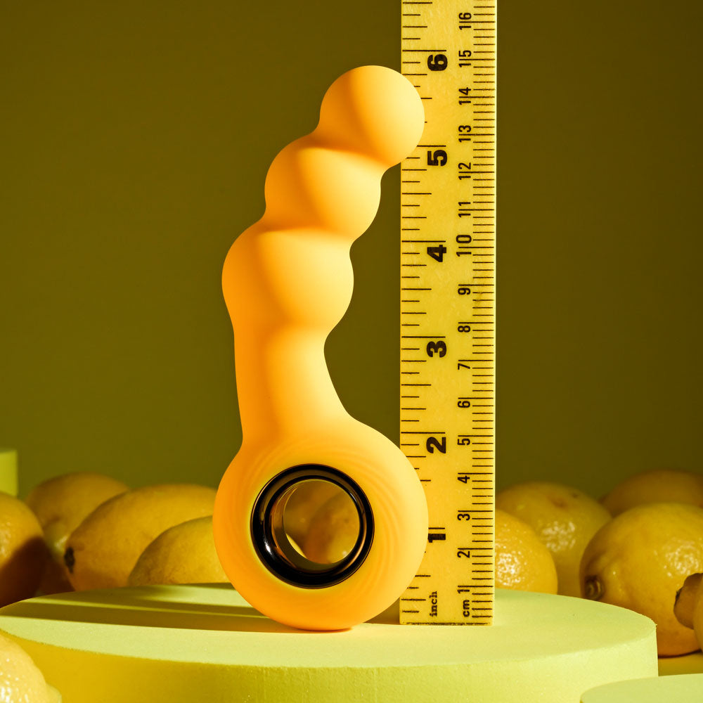 Gender X Bumble Yellow 14.9 Cm Usb Rechargeable Butt Plug