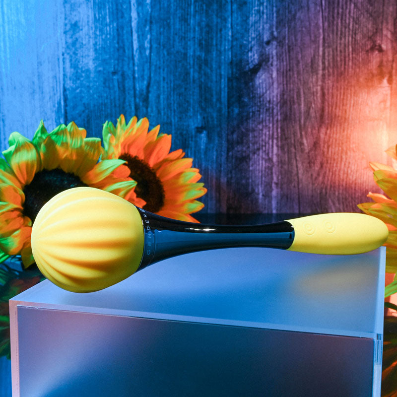Gender X Sunflower Yellow 20 Cm Usb Rechargeable Massage Wand