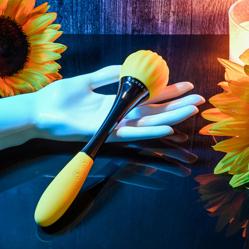 Gender X Sunflower Yellow 20 Cm Usb Rechargeable Massage Wand