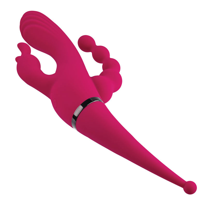 Gender X Four By Four Pink 27.5 Cm Usb Rechargeable Multi Vibrator