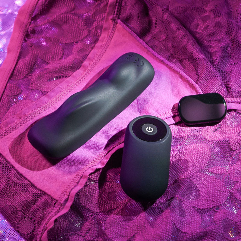 Gender X Our Undie Vibe Black Usb Rechargeable Panty Vibe