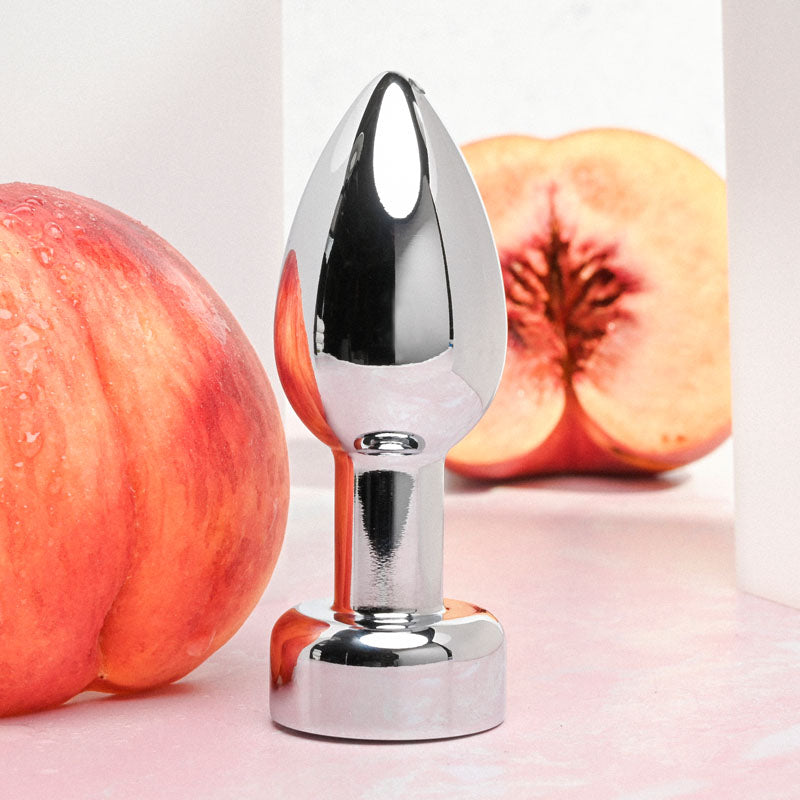 Gender X Rockin' Metal Plug Metallic 9.3 Cm Usb Rechargeable Butt Plug