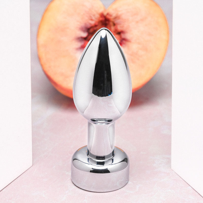Gender X Rockin' Metal Plug Metallic 9.3 Cm Usb Rechargeable Butt Plug