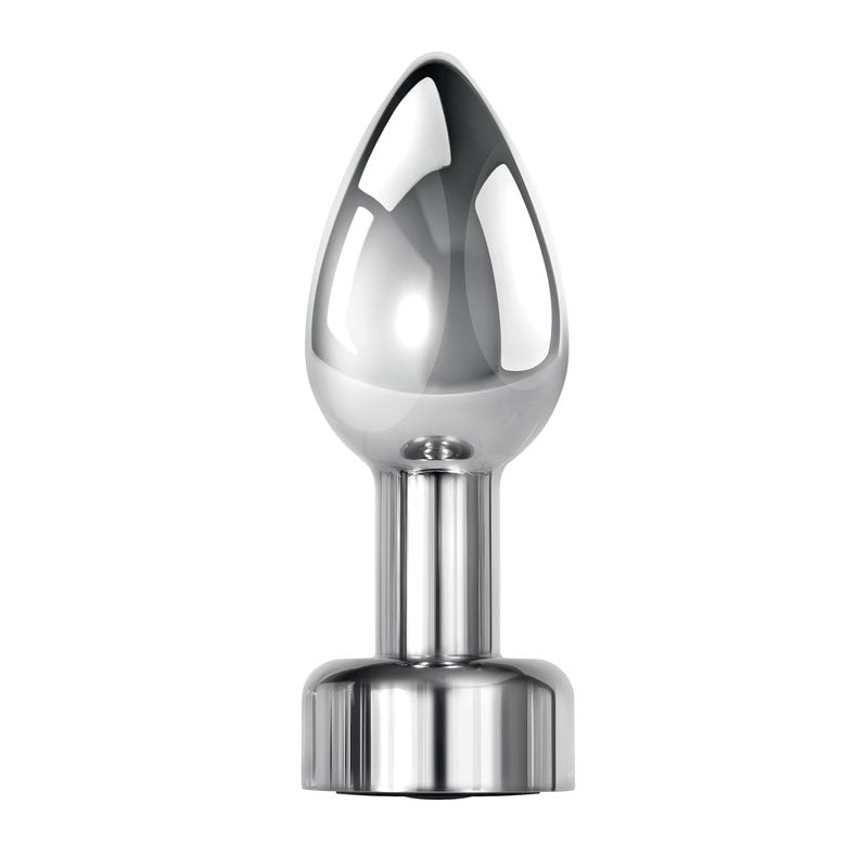 Gender X Rockin' Metal Plug Metallic 9.3 Cm Usb Rechargeable Butt Plug