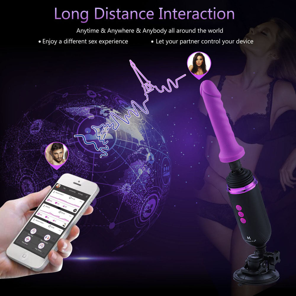 Hismith Pro Traveler 2.0 Mains Powered Portable Sex Machine With App Control And Remote