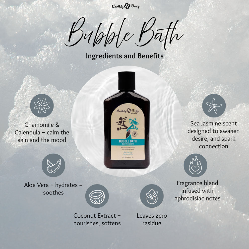 Eb Aphrodisiac Bubble Bath Sea Jasmine 250 Ml Sea Jasmine Scented Bubble Bath 250 Ml Bottle