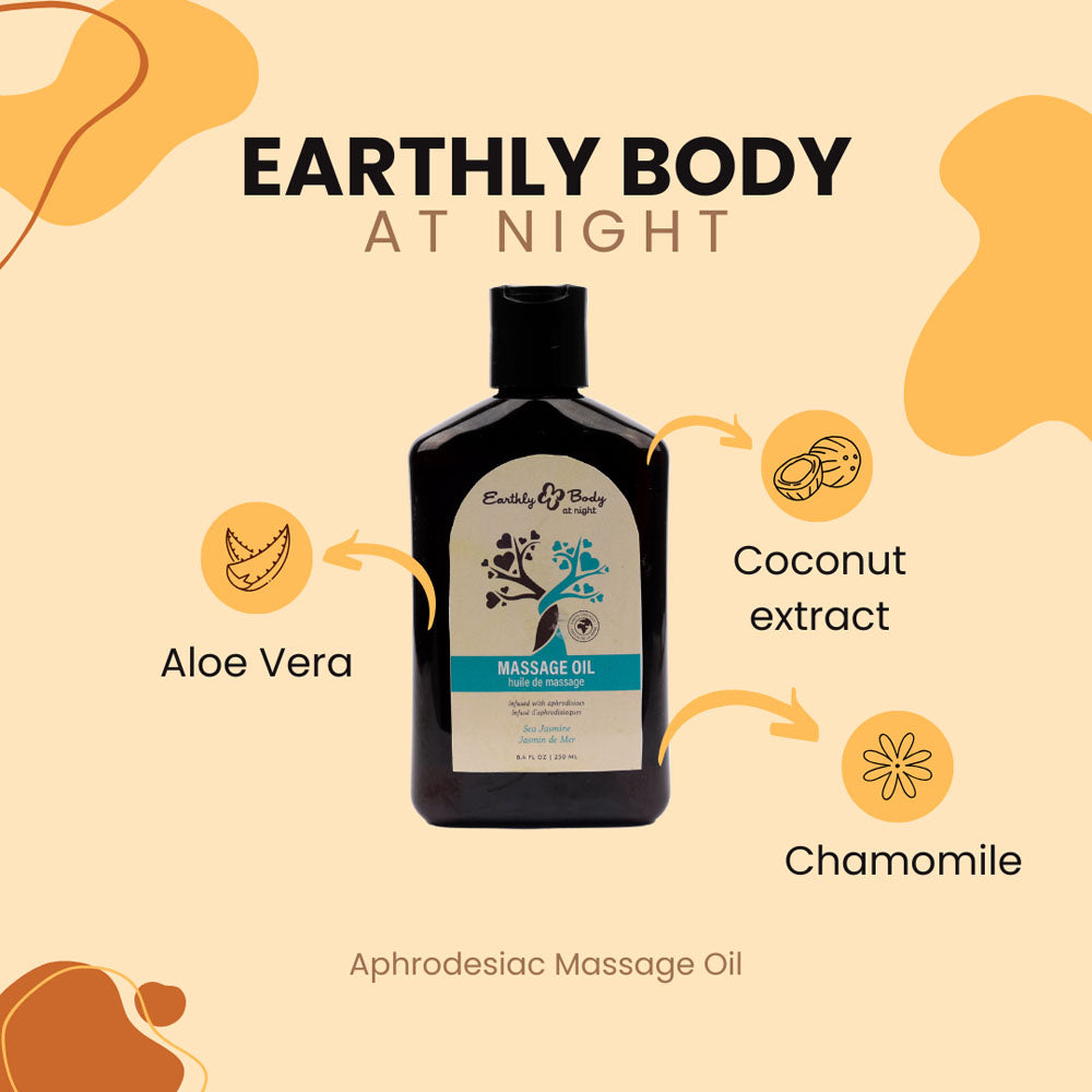 Eb Aphrodisiac Massage Oil Sea Jasmine 250 Ml Sea Jasmine Scented Massage Oil 250 Ml Bottle
