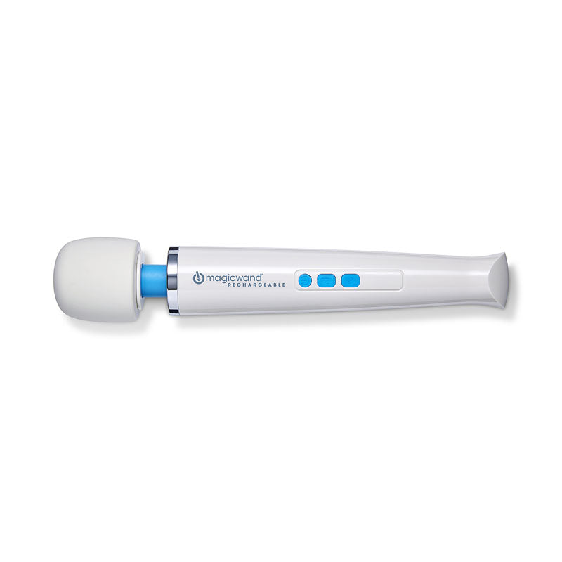 Magic Wand Rechargeable White Rechargeable Massage Wand