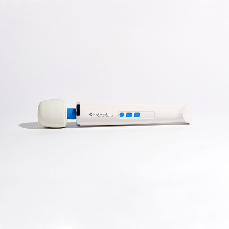 Magic Wand Rechargeable White Rechargeable Massage Wand