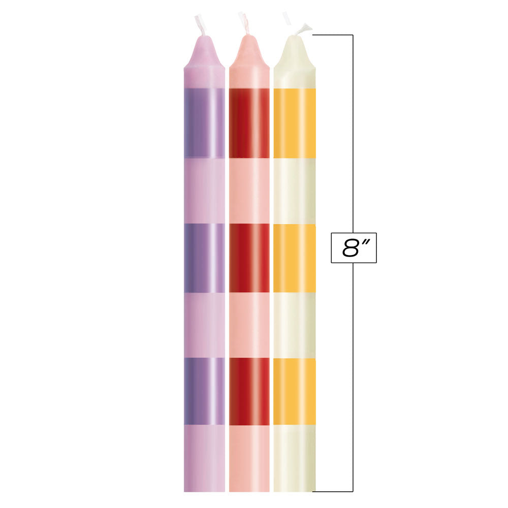 The 9's Make Me Melt Drip Candle 3 Pk Pastellines Pastel Coloured Drip Candles 3 Pack