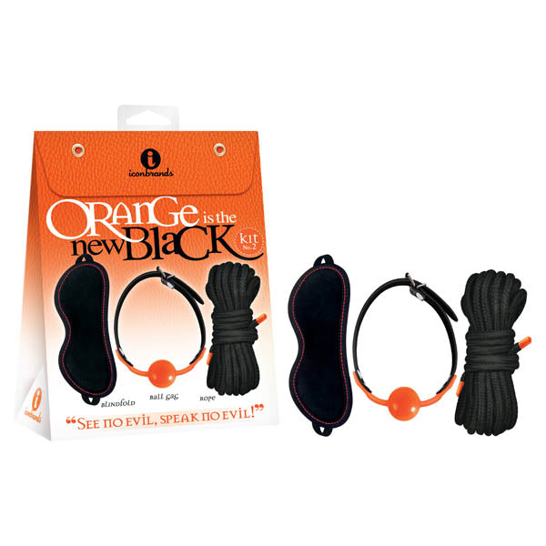Orange Is The New Black Kit #2 See No Evil, Speak No Evil! Bondage Kit 3 Piece Set