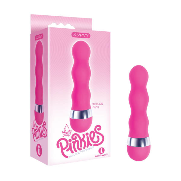 The 9's Pinkies, Curvy Pink 11.4 Cm (4.5'') Vibrator